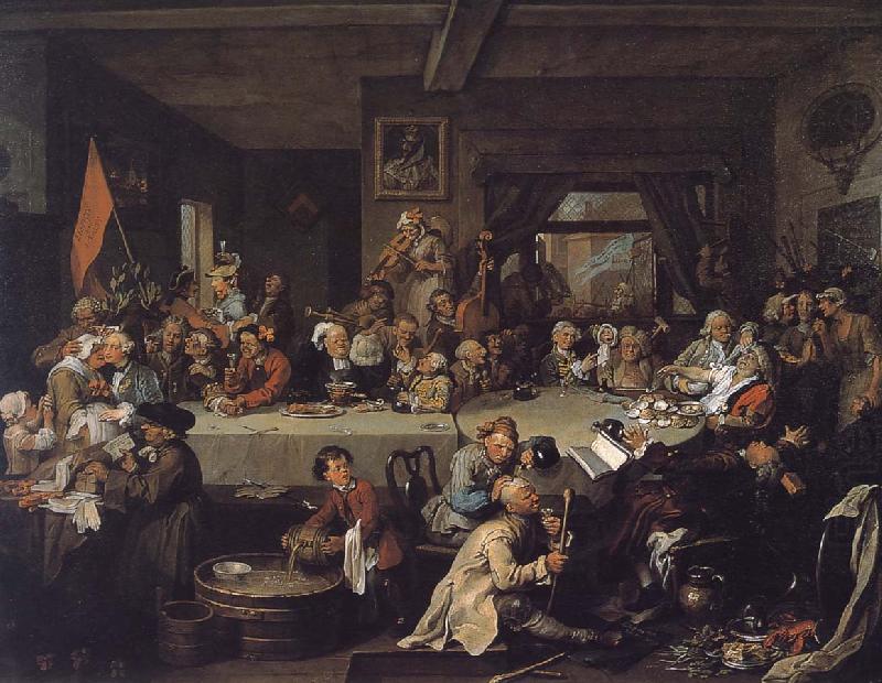 William Hogarth Election Series china oil painting image